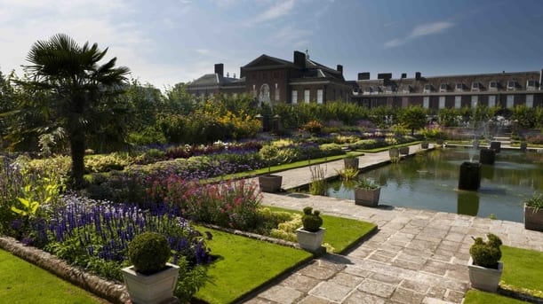 The Sunken Garden at Kensington Palace
