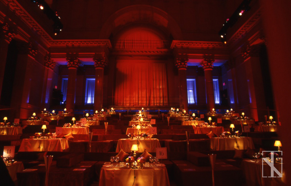 Everyone's a VIP, a night at the original Stock Exchange building in New York